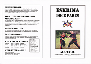 Folde eskrima MATCH 2003